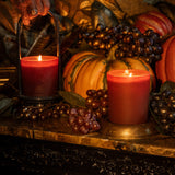 Gilded Pumpkin Candle