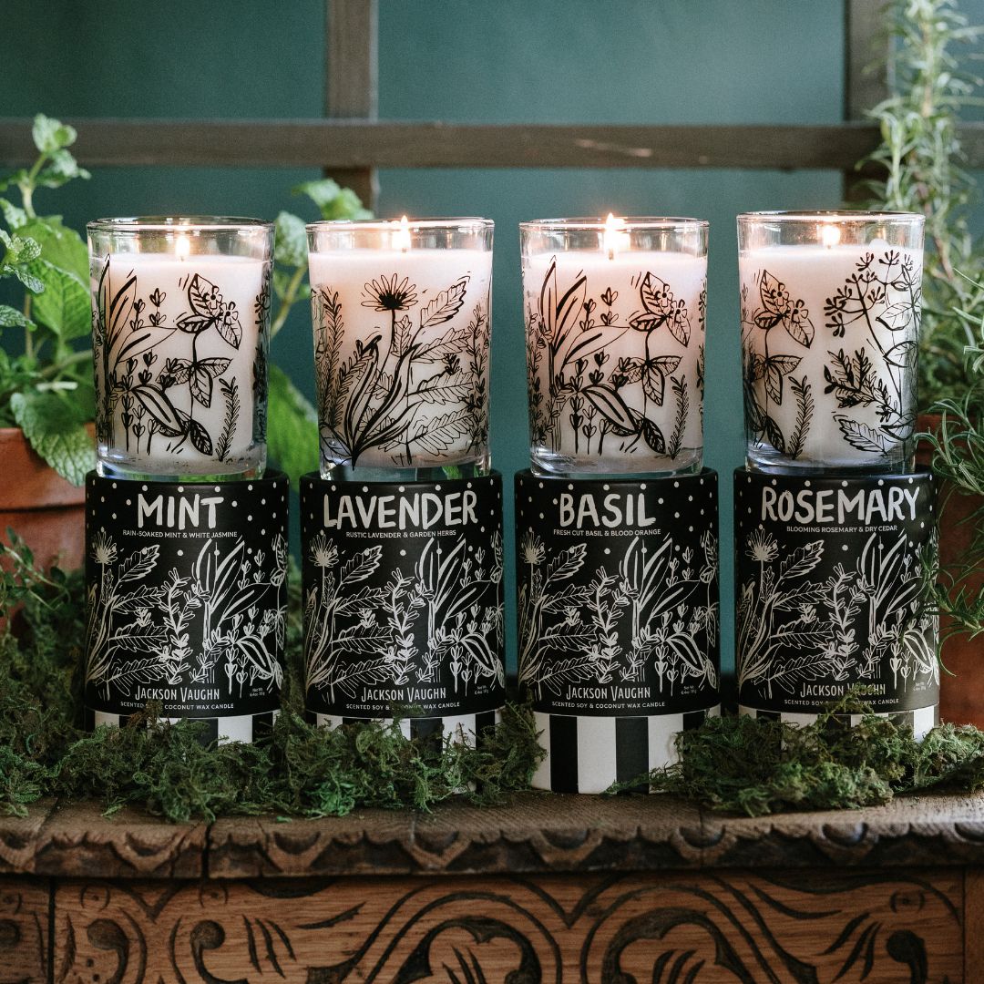 Jackson Vaughn Dig It Bundle Herb Candles
