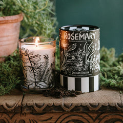 Jackson Vaughn Rosemary-scented candle