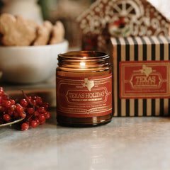 Jackson Vaughn Texas Holiday Candle