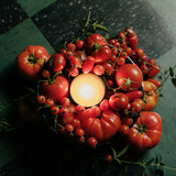 lucky charm tomato candle