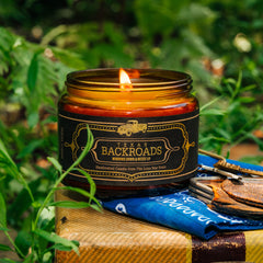 Texas Backroads 16 ounce candle