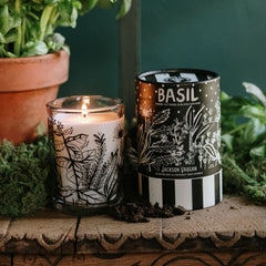 Basil Candle
