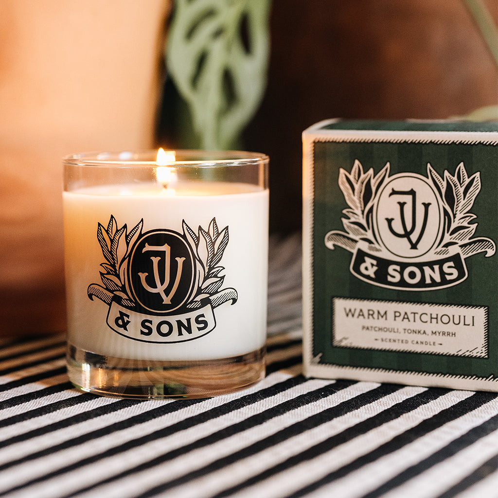 Warm Patchouli Candle (JV & Sons)