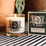 Warm Patchouli Candle (JV & Sons)