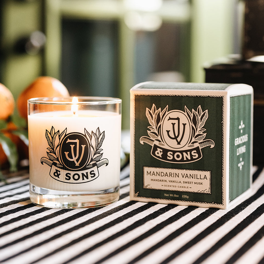 Mandarin Vanilla Candle (JV & Sons)