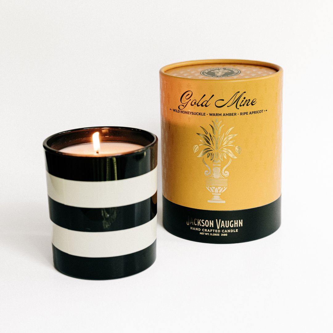 gold mine honeysuckle amber candle
