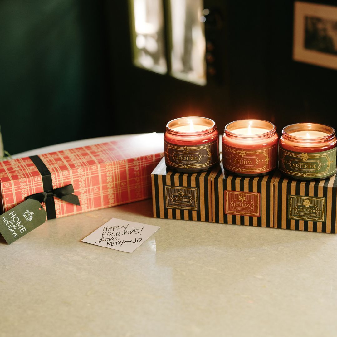 hometown holiday candle gift set