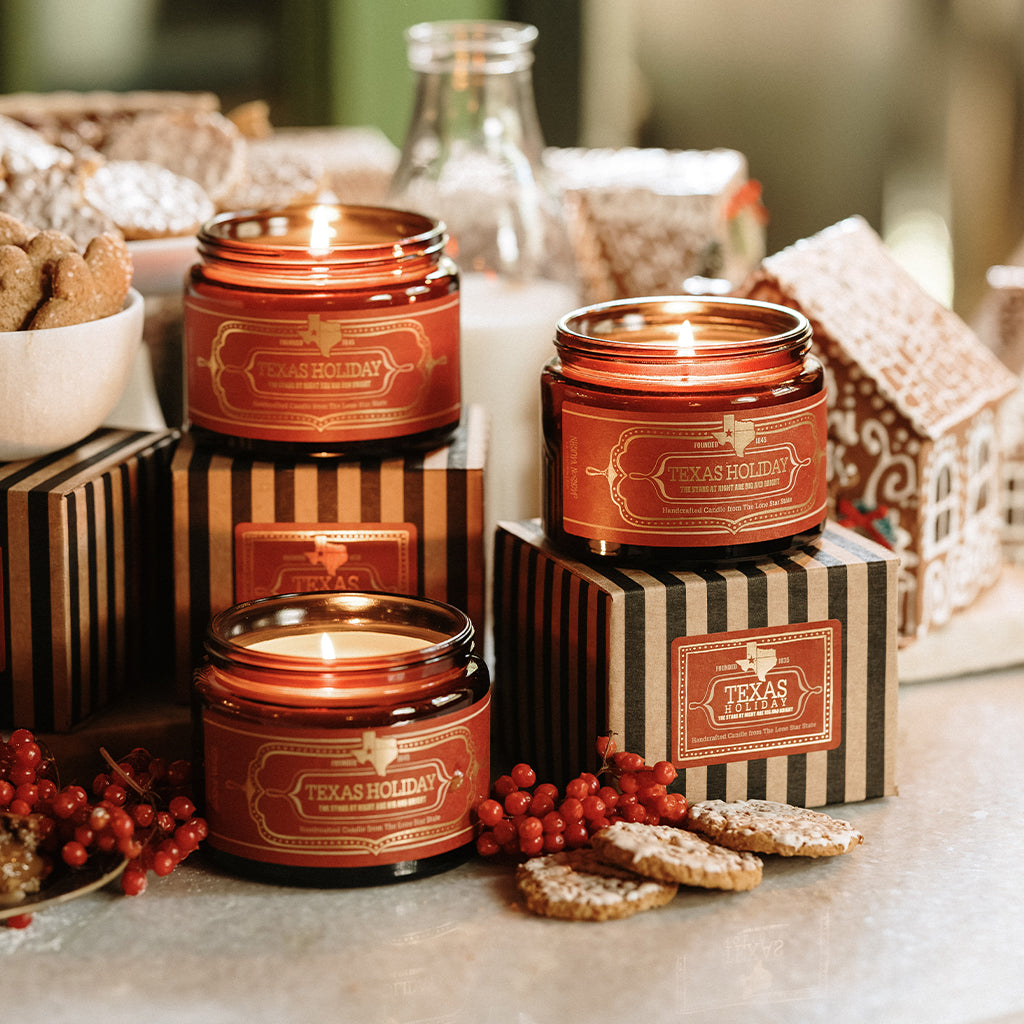 Jackson Vaughn Texas Holiday Candle