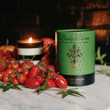 lucky charm tomato candle
