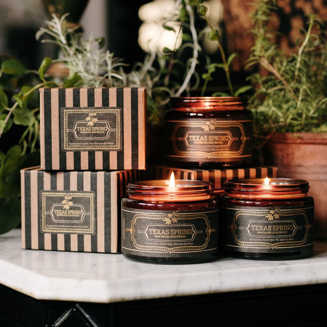 Texas Spring Candle Trio