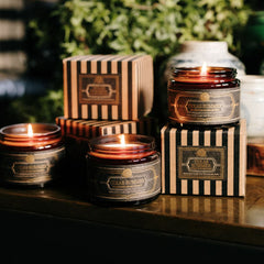 texas summer trio peach-scented candle bundle